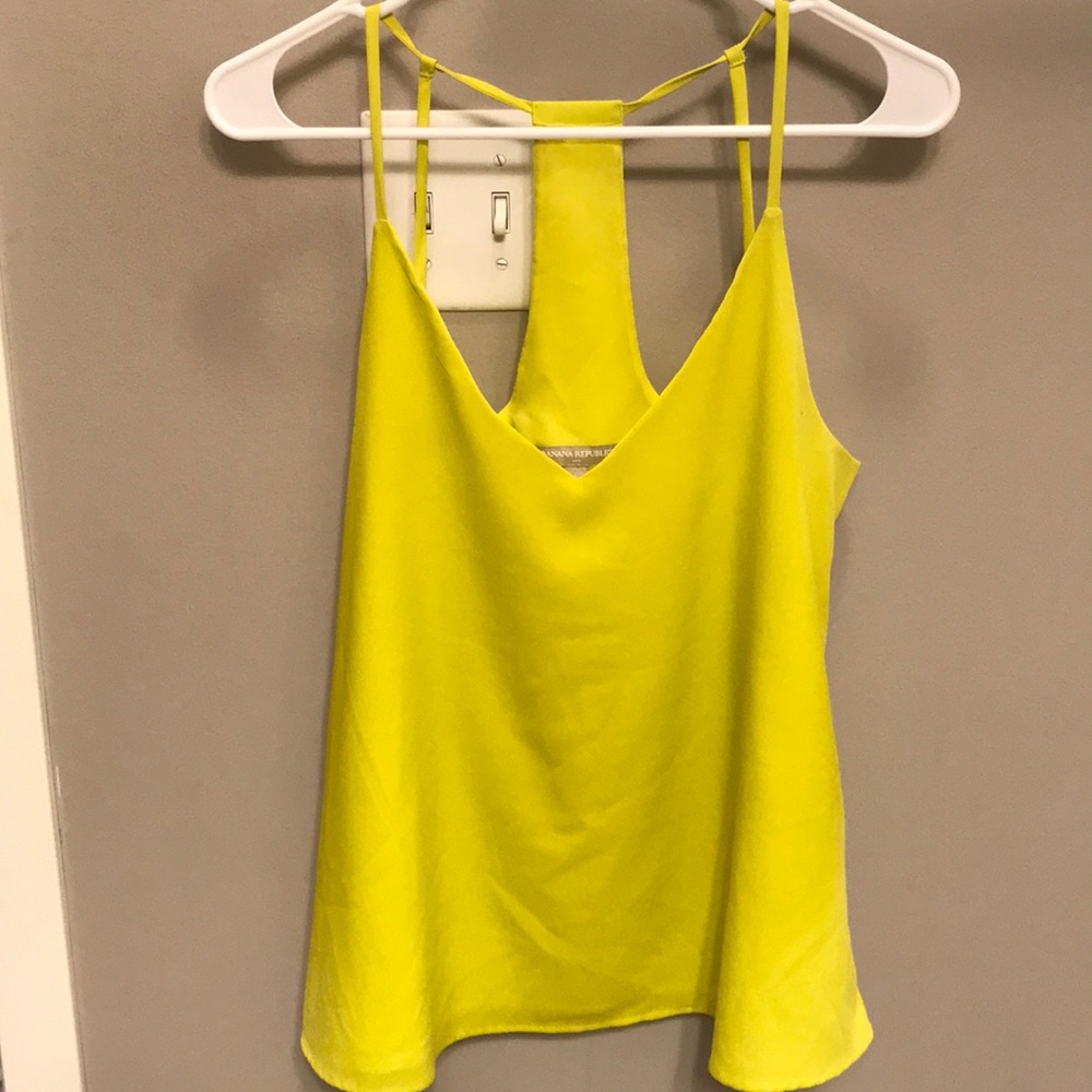 Banana Republic Yellow Tank